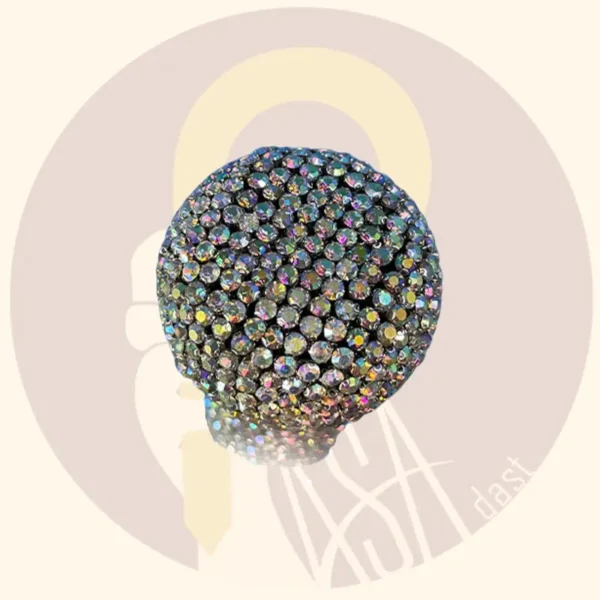 Vaziri Cane with Gem Design - Image 3