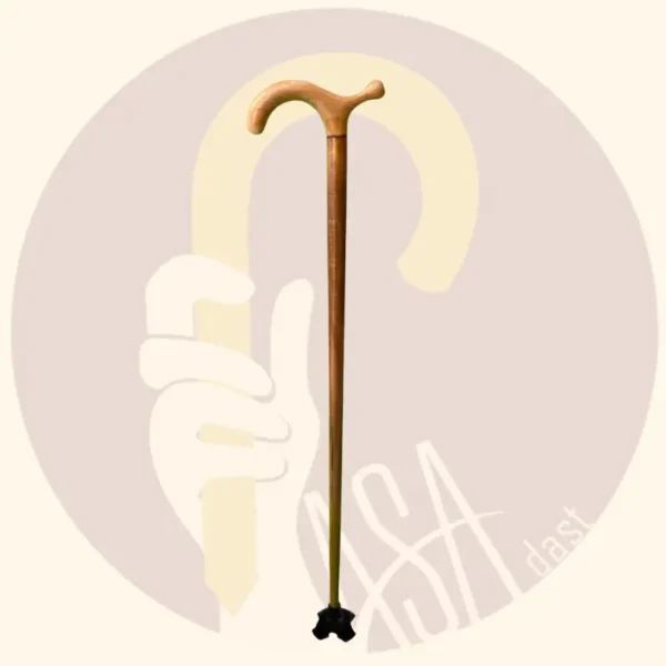  Aria Cane – Natural Handle & Brown Shaft - Image 2