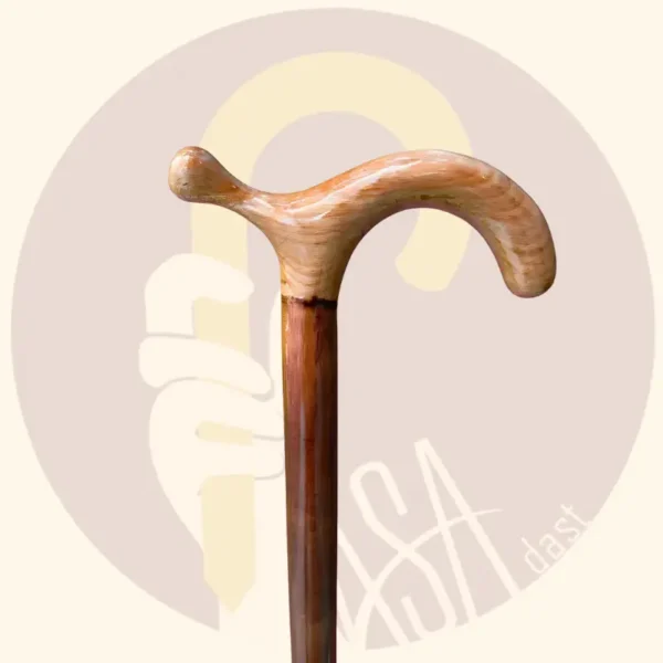  Aria Cane – Natural Handle & Brown Shaft - Image 3