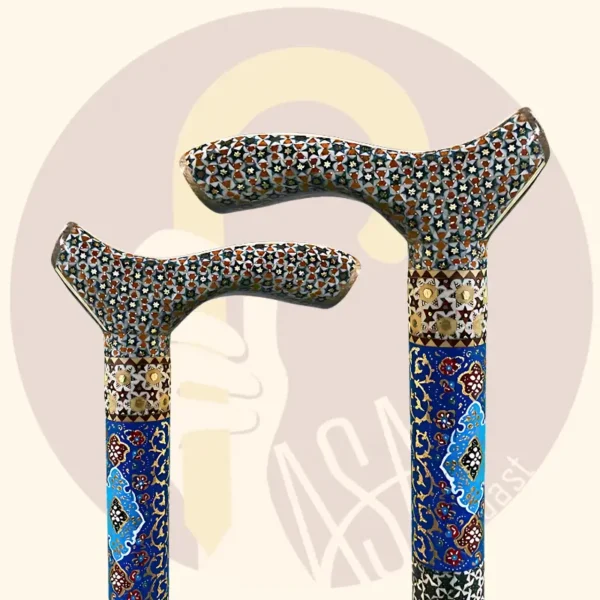 Handcrafted Khatam Cane - Seven-Color Tile