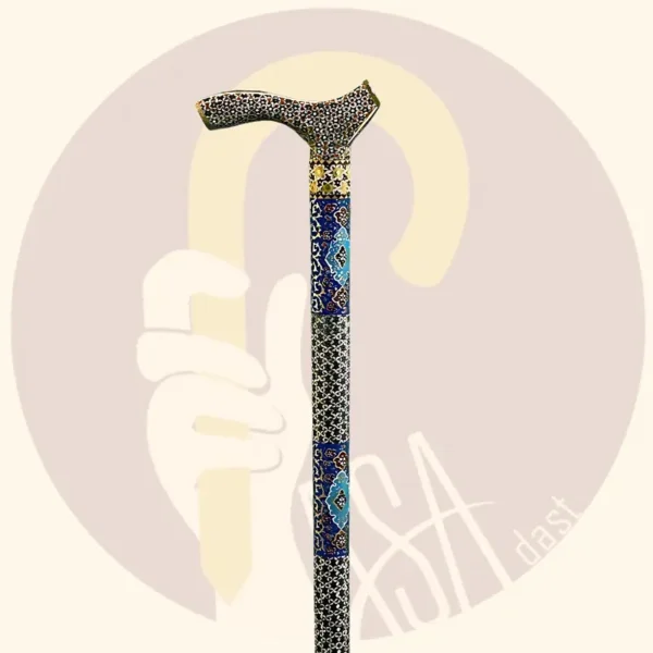Handcrafted Khatam Cane - Seven-Color Tile - Image 2