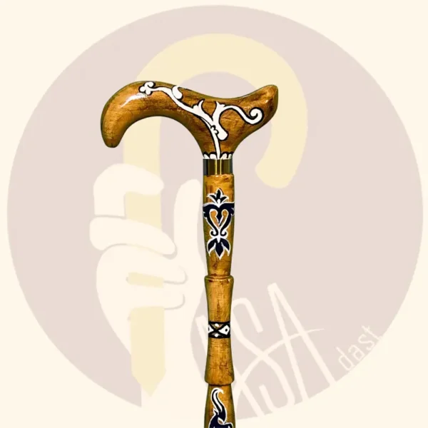 Antique Ergonomic Wooden Cane