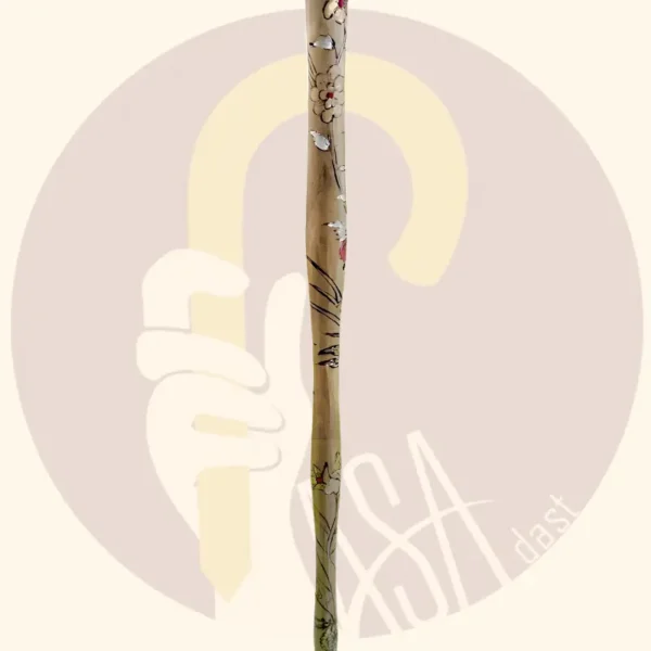 Black Engraved Cane - Image 4