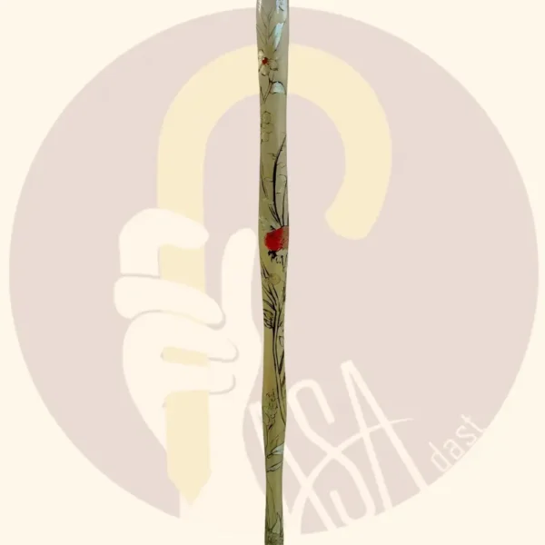 Black Engraved Cane - Image 5