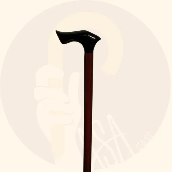 Persia Cane Black D-Handle Hazelnut Shaft - Image 5