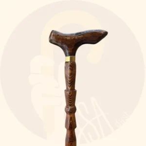 Brown Bowtie Cane