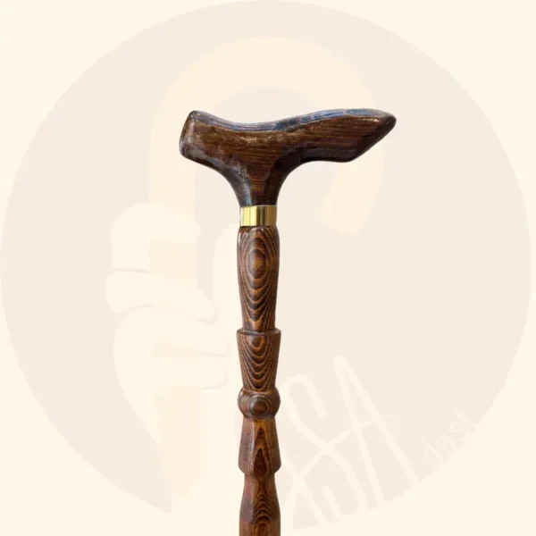Brown Bowtie Cane